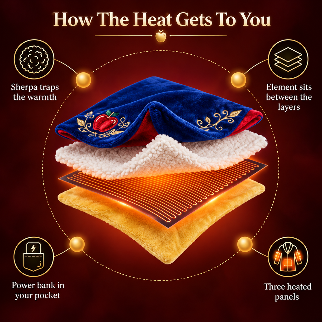 Princess Comfort Heated Robe